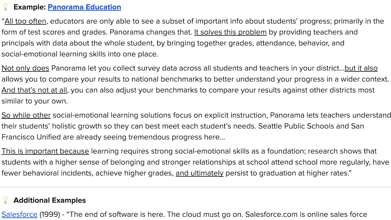 Messaging Framework Templates and Examples - Reforge