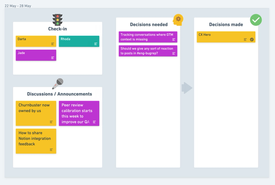 Async Team Meetings for Remote Distributed Teams at Whimsical