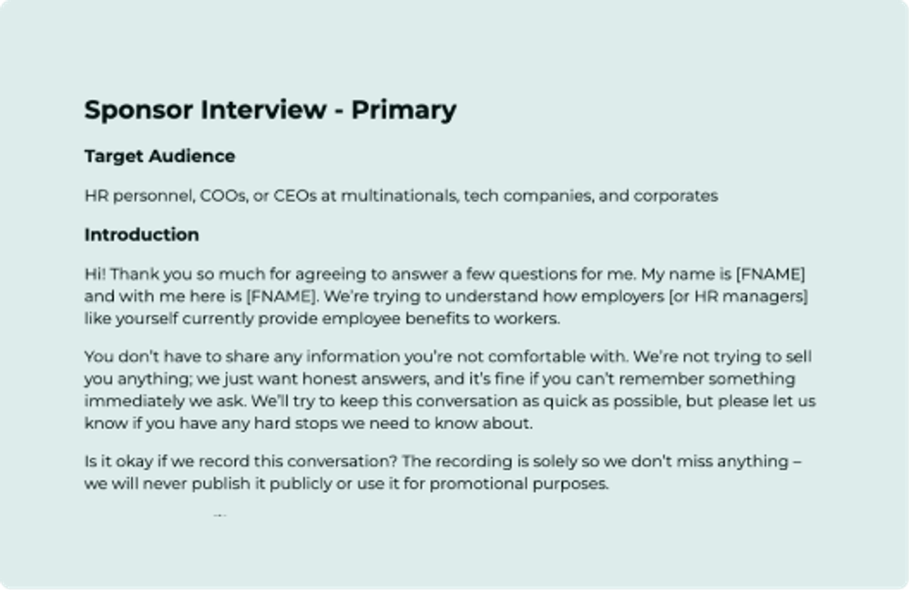 Problem interview script for potential customers by Andy Melnykov
