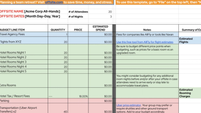 Event Planning Guide Templates and Examples - Reforge