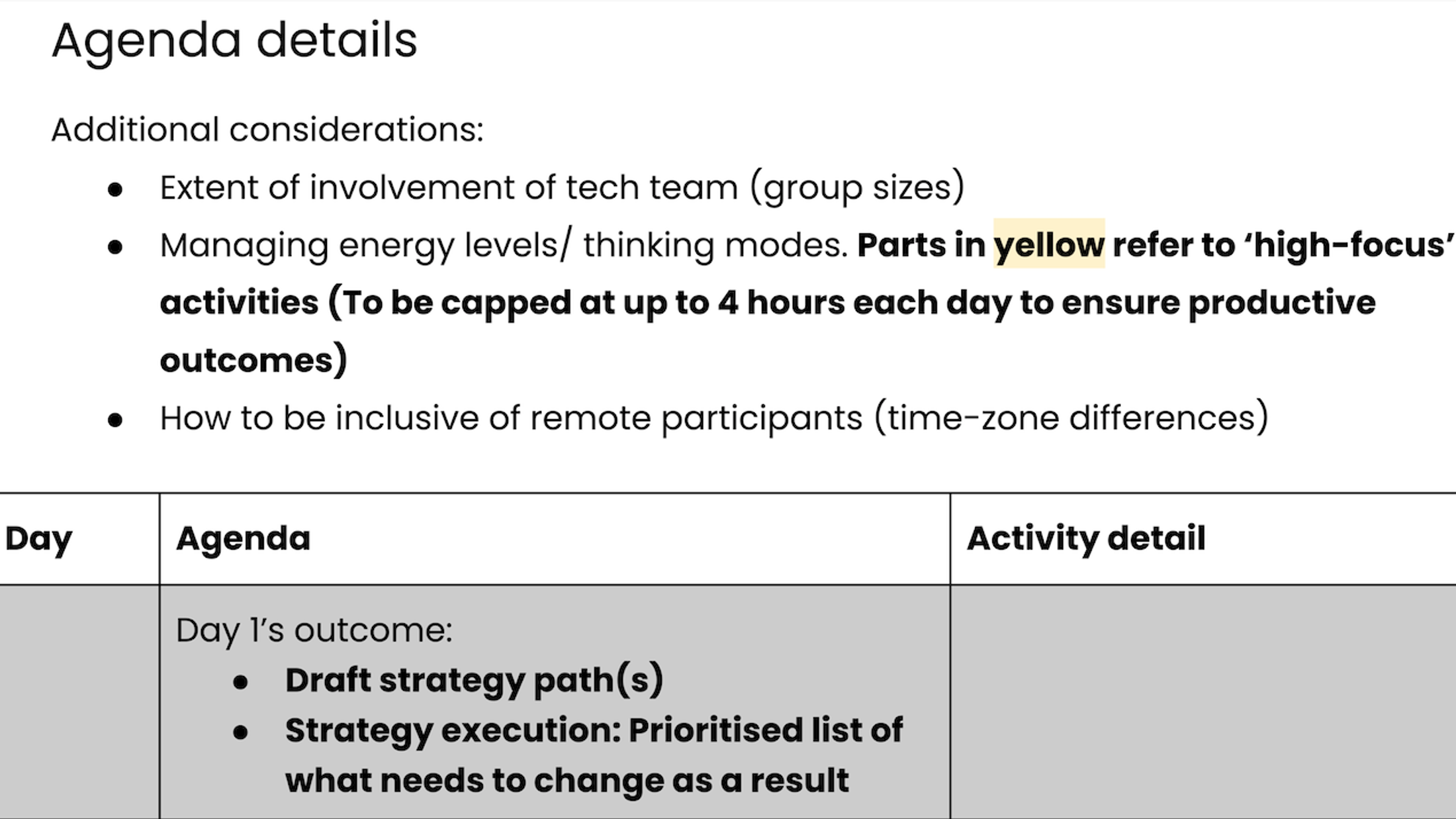 Event Planning Guide Templates and Examples - Reforge