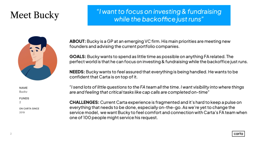 Product narrative and prototype at Carta Product narrative and prototype at Carta