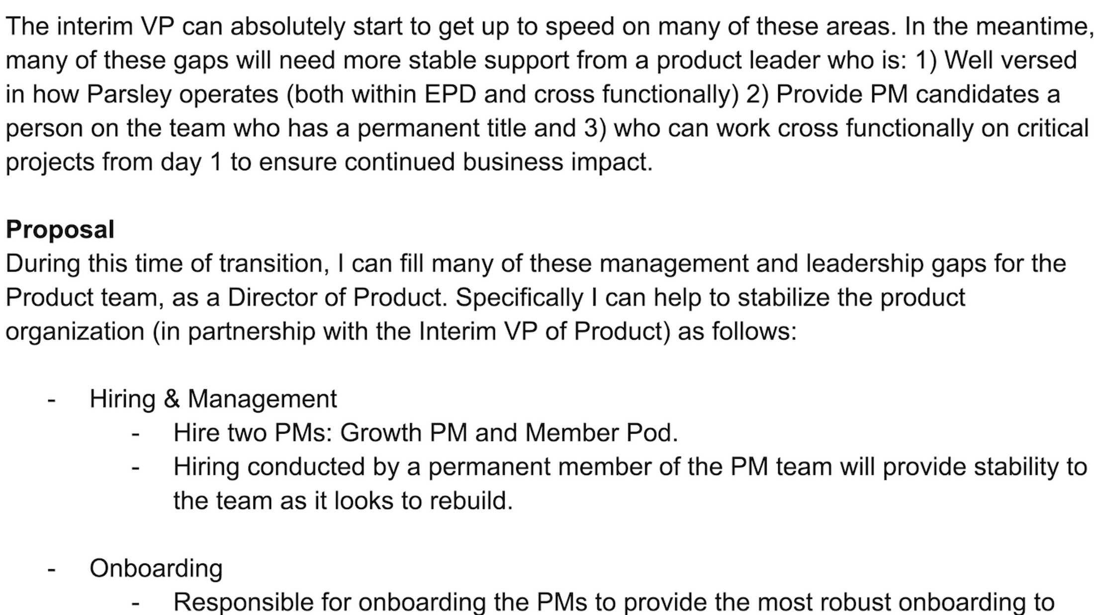 Promotion Process Templates And Examples Reforge