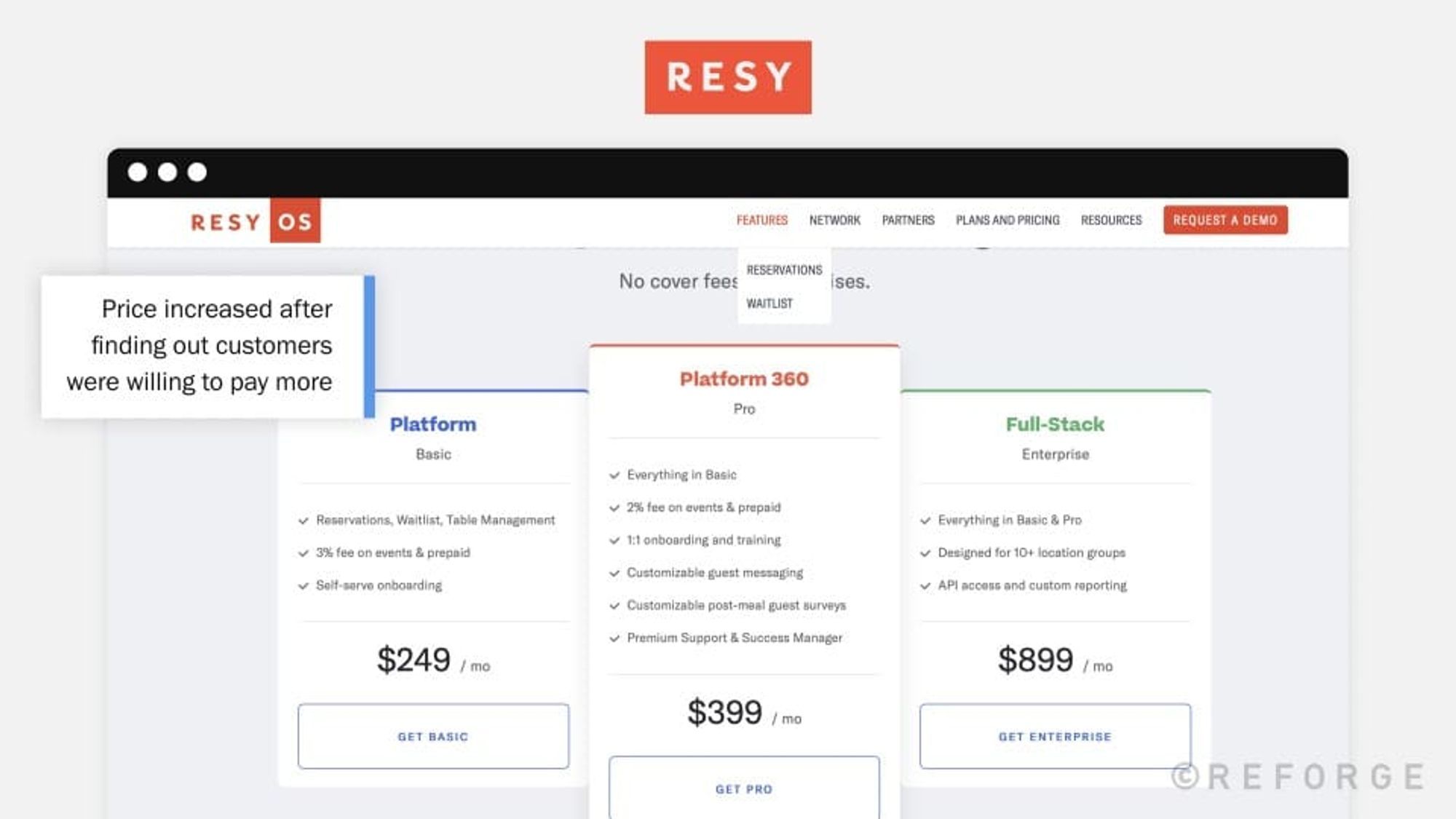 Adjust product pricing