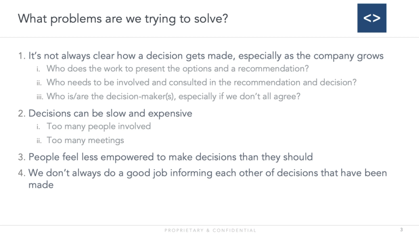 RIPiD Decision Making Framework at Intent