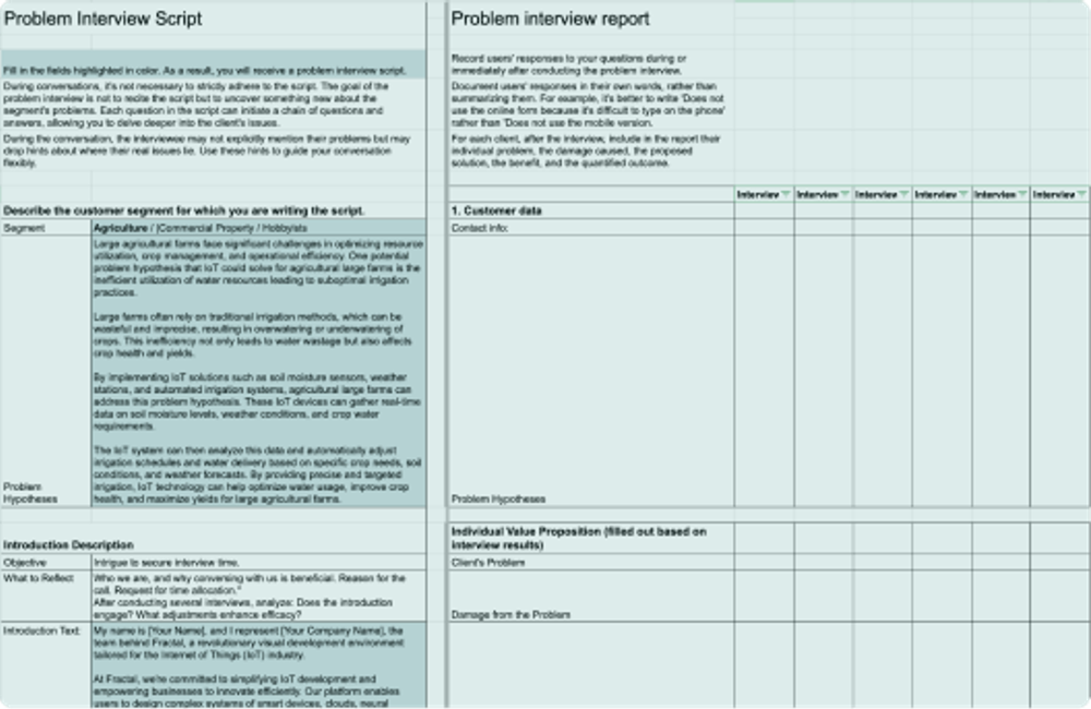 Image of Problem interview script for potential customers by Andy Melnykov
