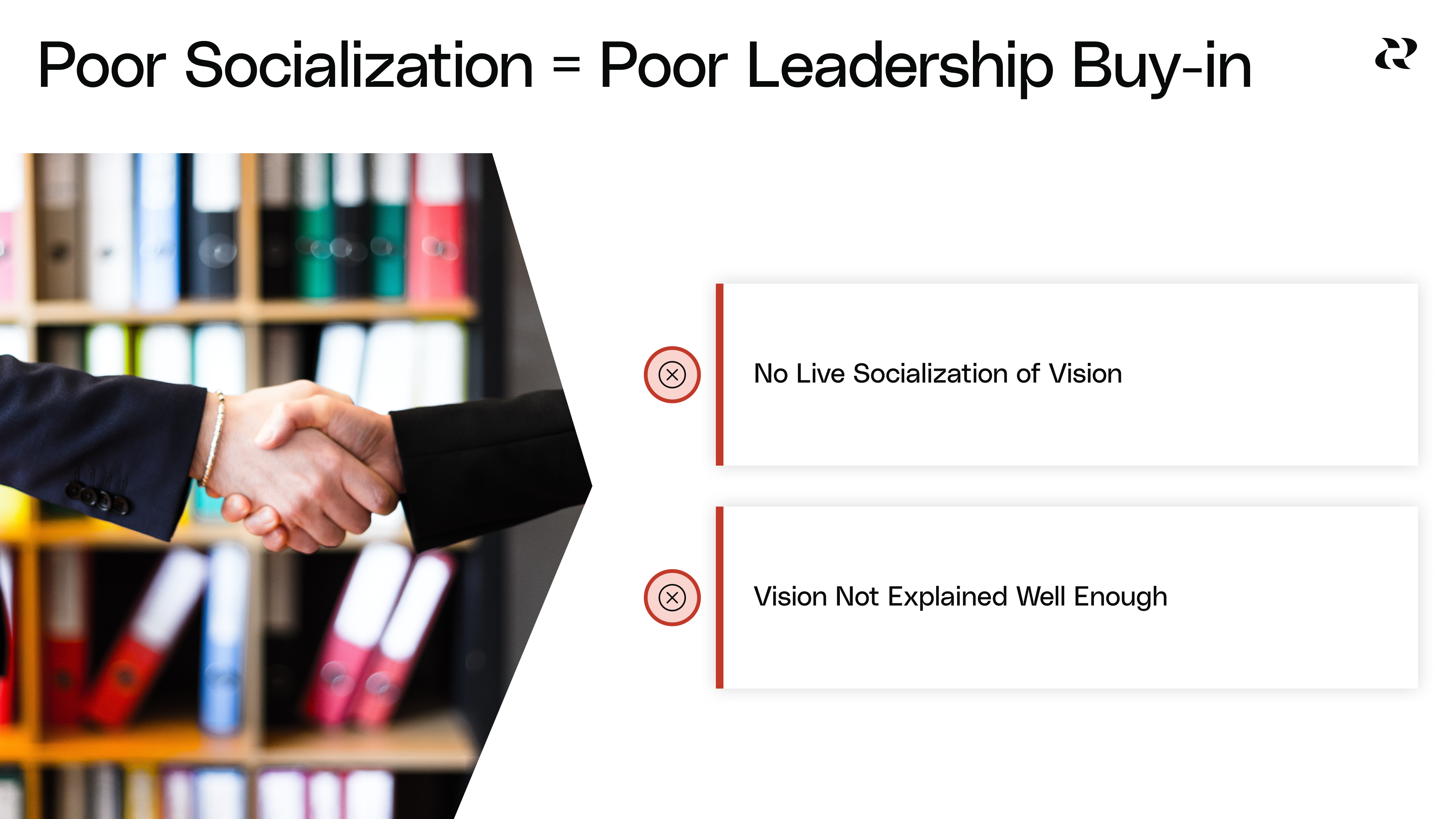 Socialize your vision narrative