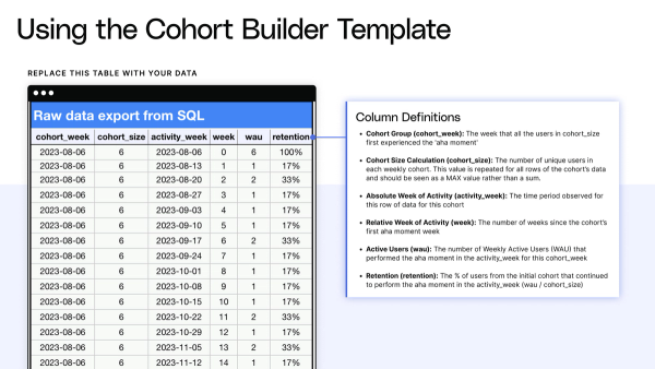 Cohort Roster Design Basics of cohort analysis