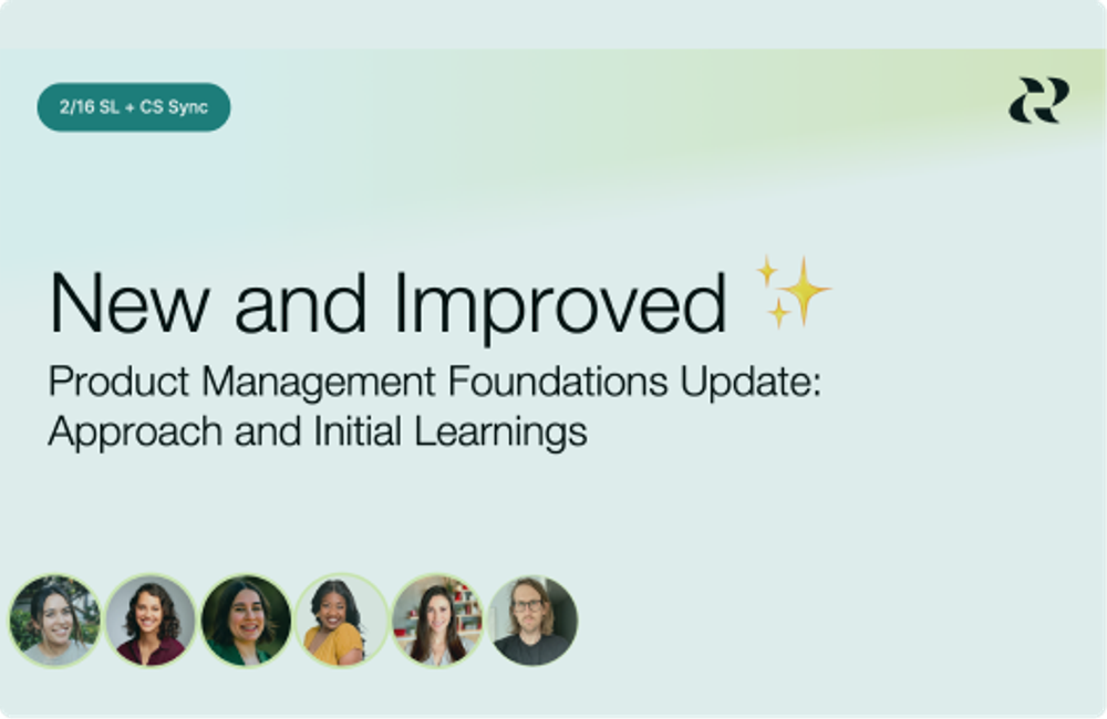 Image of Product Management Course Update and Learnings at Reforge