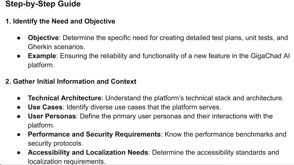 Image of Writing effective prompts for test plans and code