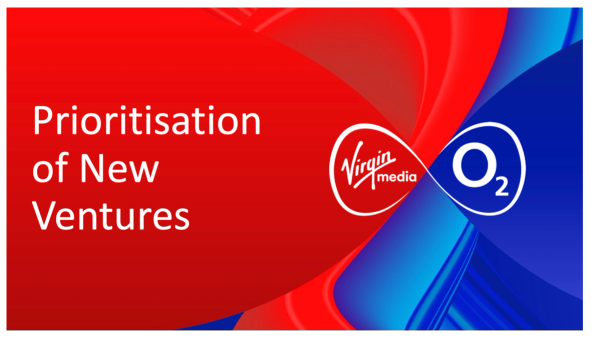 Prioritizing new ventures at Virgin Media O2