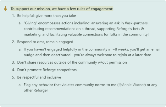 Community Guidelines Templates and Examples - Reforge