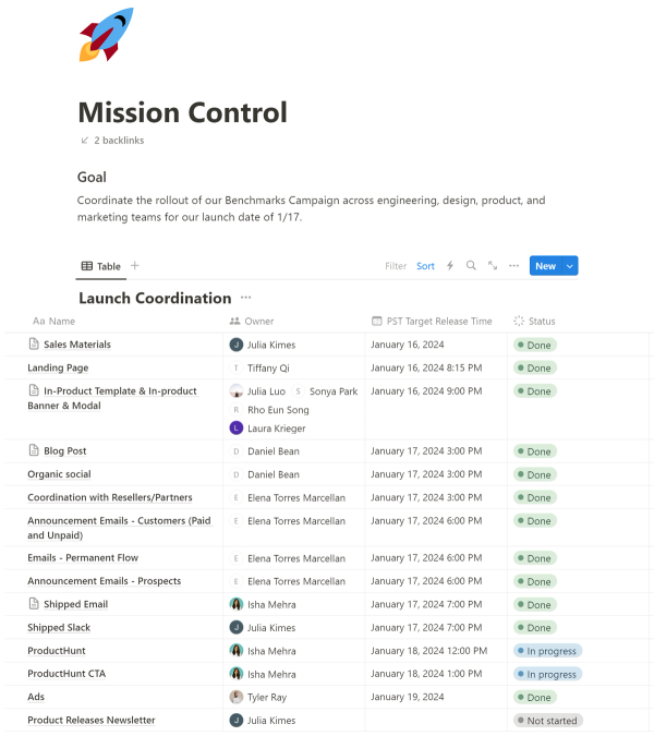 Mission Control: launch day coordination at Mixpanel