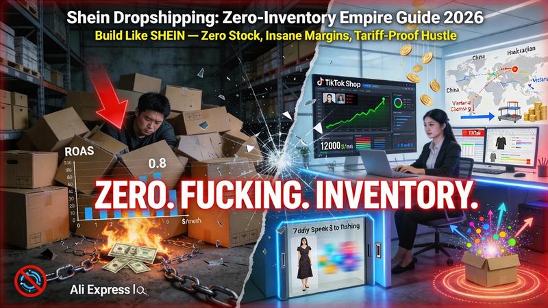 The Shein Supply Chain Model: How to Build a Zero-Inventory Dropshipping Empire in 2026