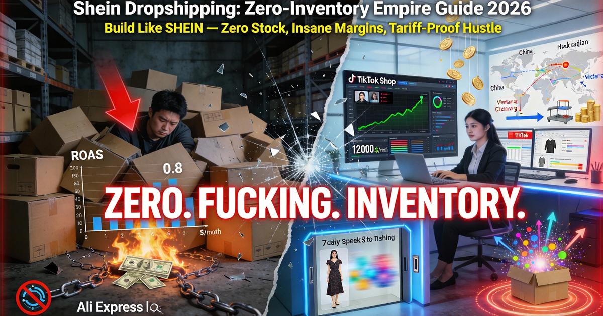 The Shein Supply Chain Model: How to Build a Zero-Inventory Dropshipping Empire in 2026