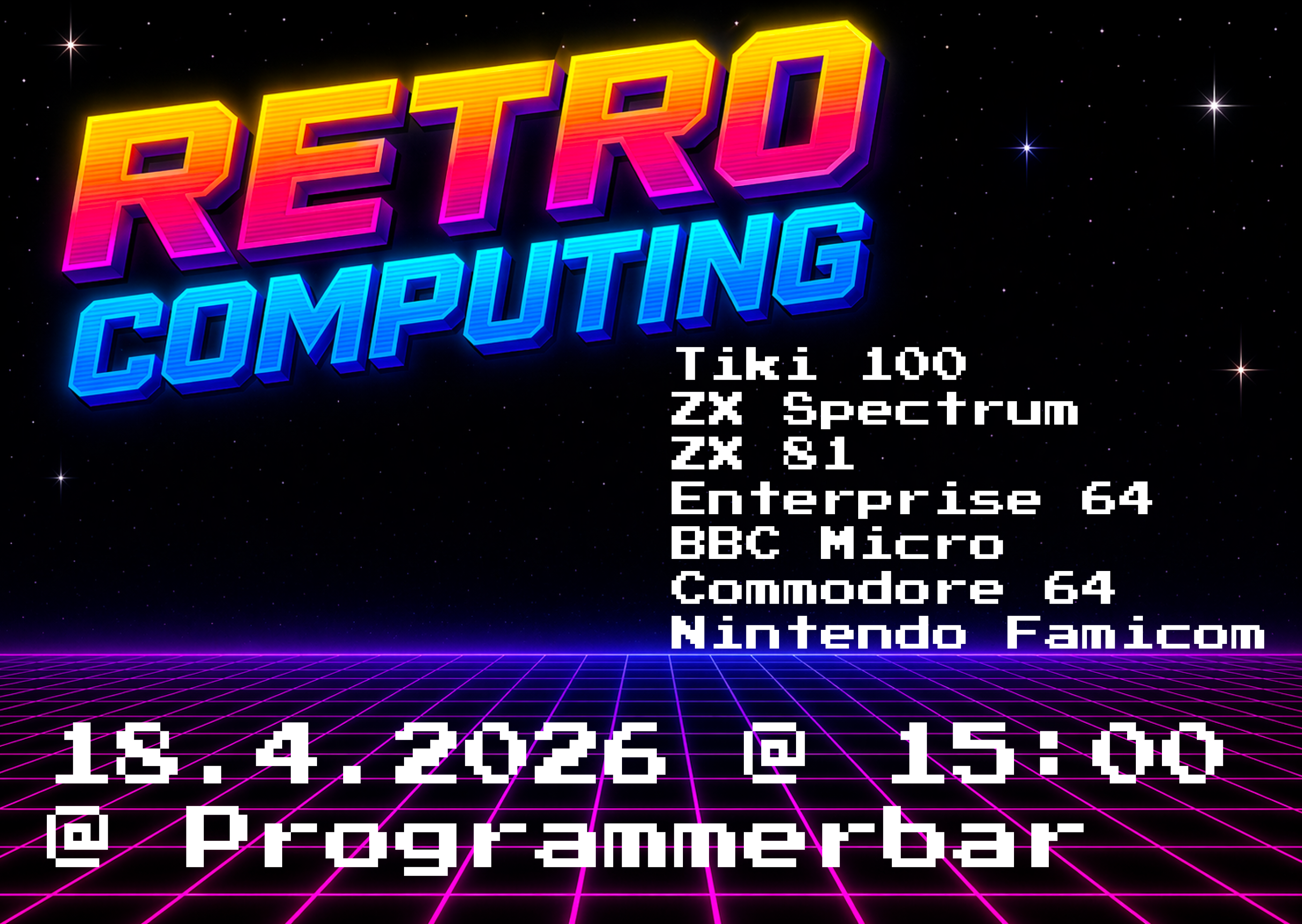 retro poster