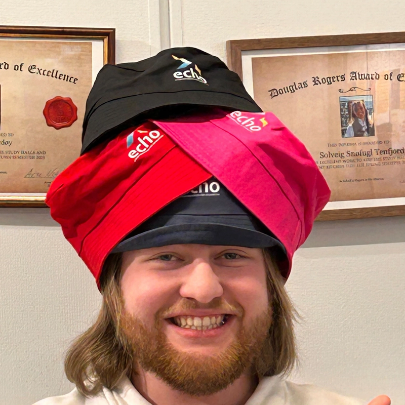 echo buckethat 🎓 