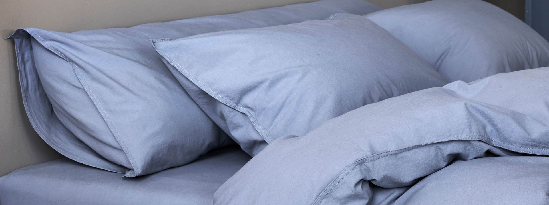 Frøya - sengetøyserie i steinvasket bomull