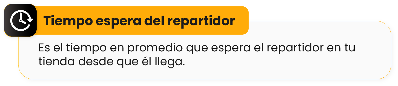 Tiempo Promedio del Repartidor