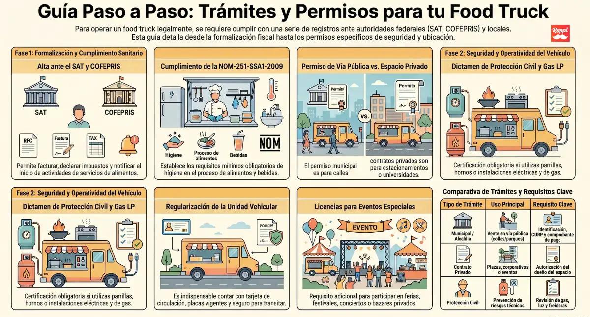 Trámites para Abrir Food Truck en México