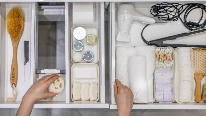 Bathroom essentials for an Airbnb