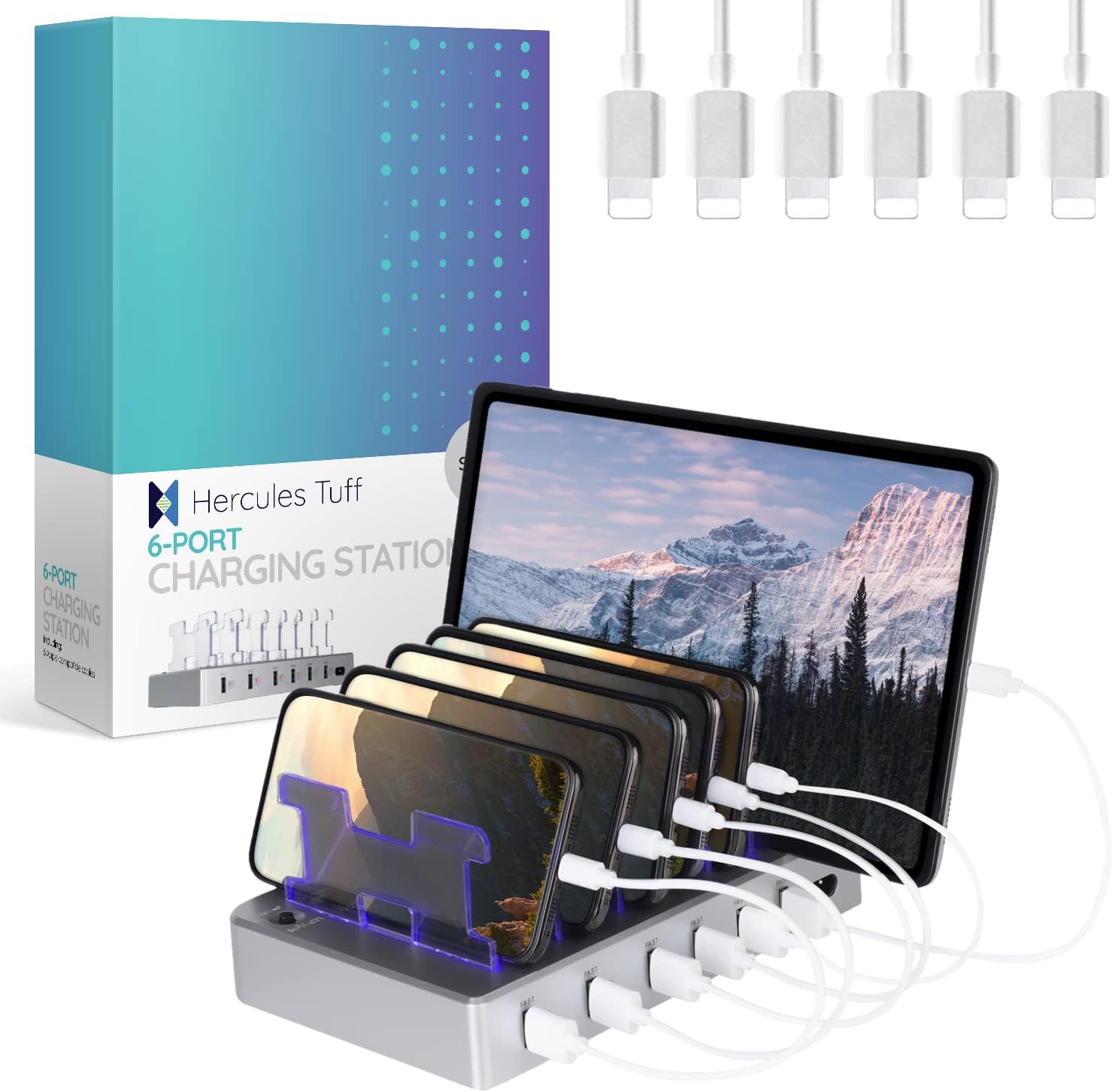Hercules Tuff Charging Station for Multiple Devices – product image