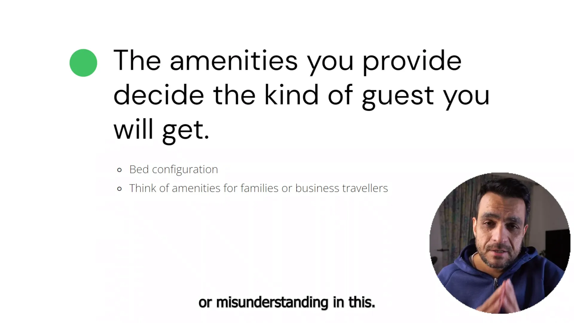 Clear descriptions in listings attract ideal guests