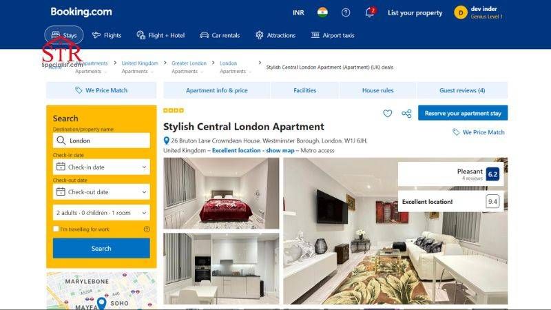 Beginners Manual for Hosting on Booking.com