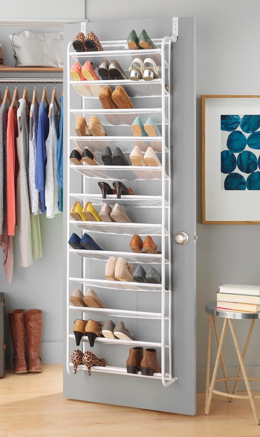 Whitmor Over the Door Shoe Rack – product image