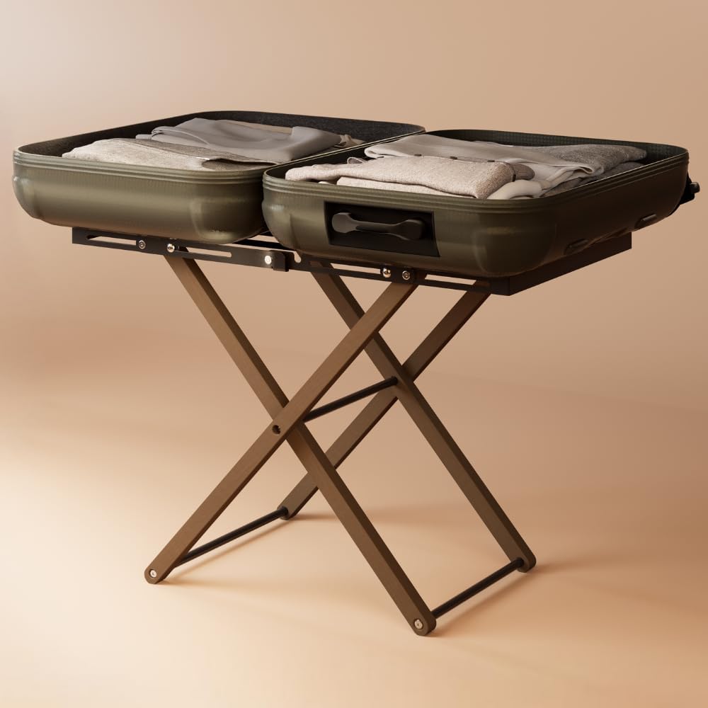 Amazon Basics Folding Luggage Rack β product image