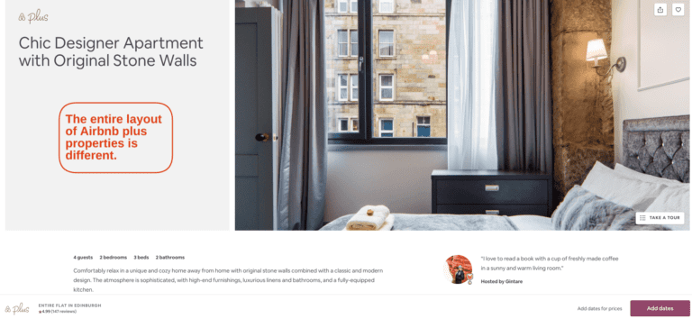Identify Airbnb Plus Listing