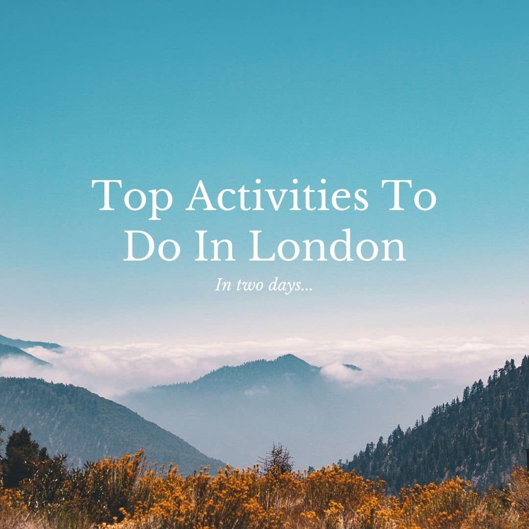 Blue Minimal Aerial Mountain Travel and Tour Social Feed Static Ad 1