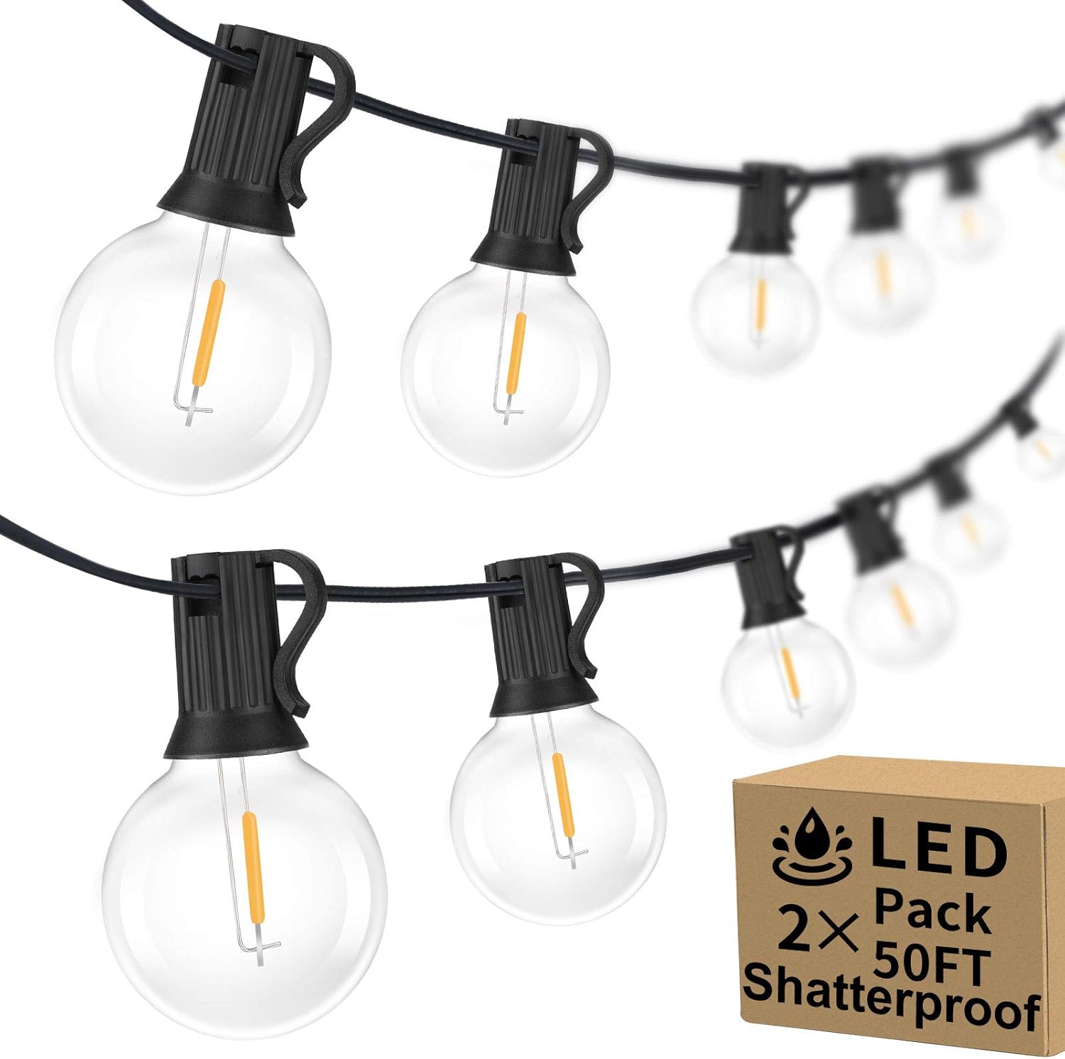 Magictec LED G25 Globe String Lights – product image