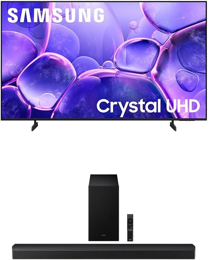 Samsung 55-Inch Class Crystal UHD AU8000 Series – product image