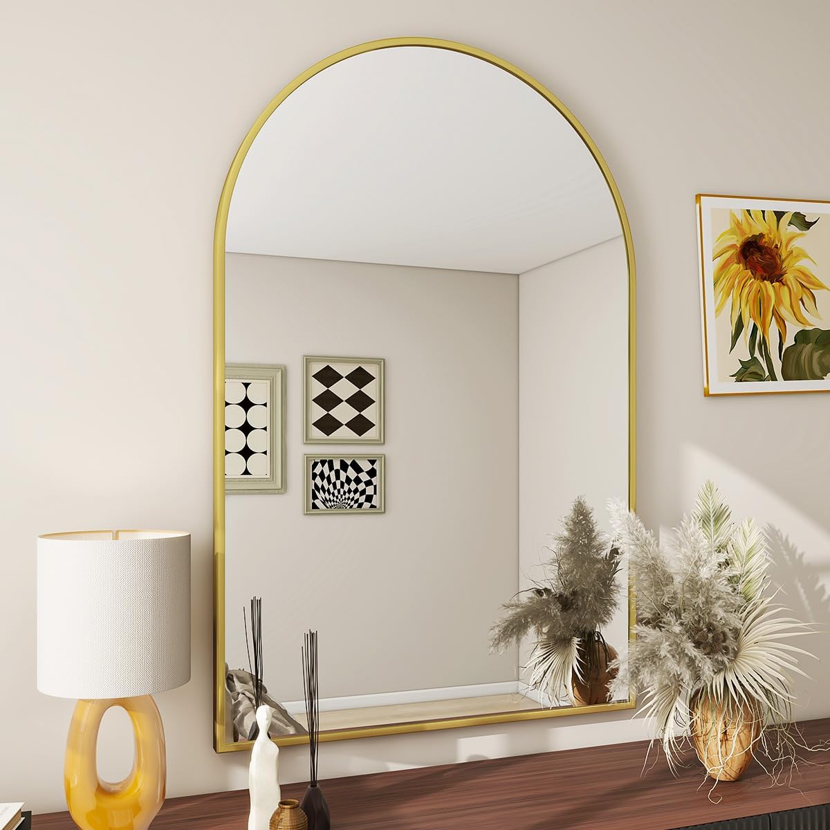Beautypeak Arched Full Length Mirror – product image