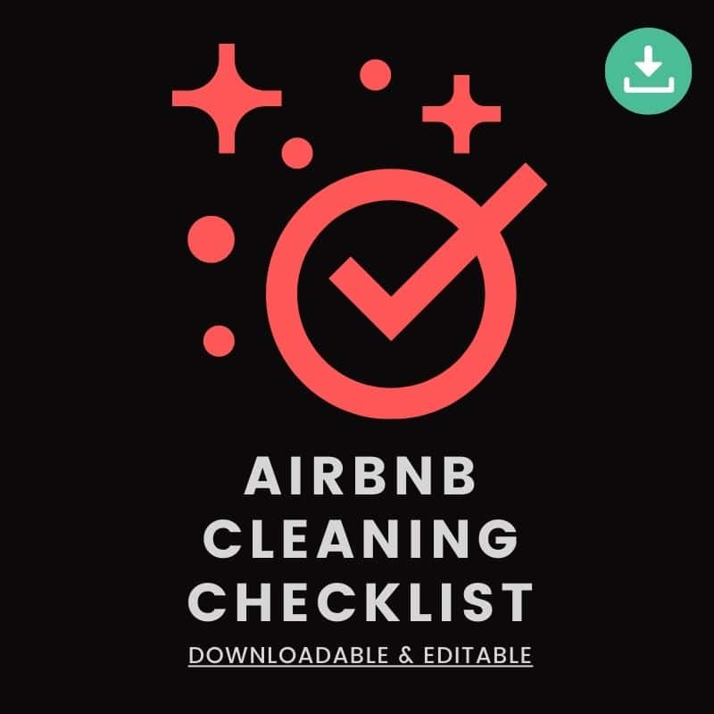 Airbnb Cleaning Checklist