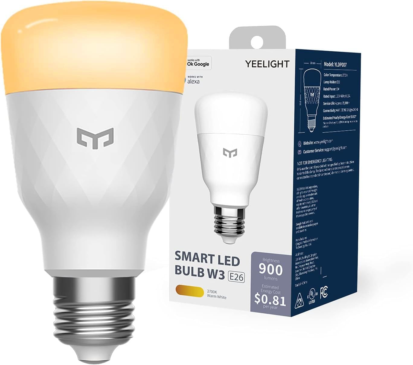 Yeelight Smart LED Bulb – product image