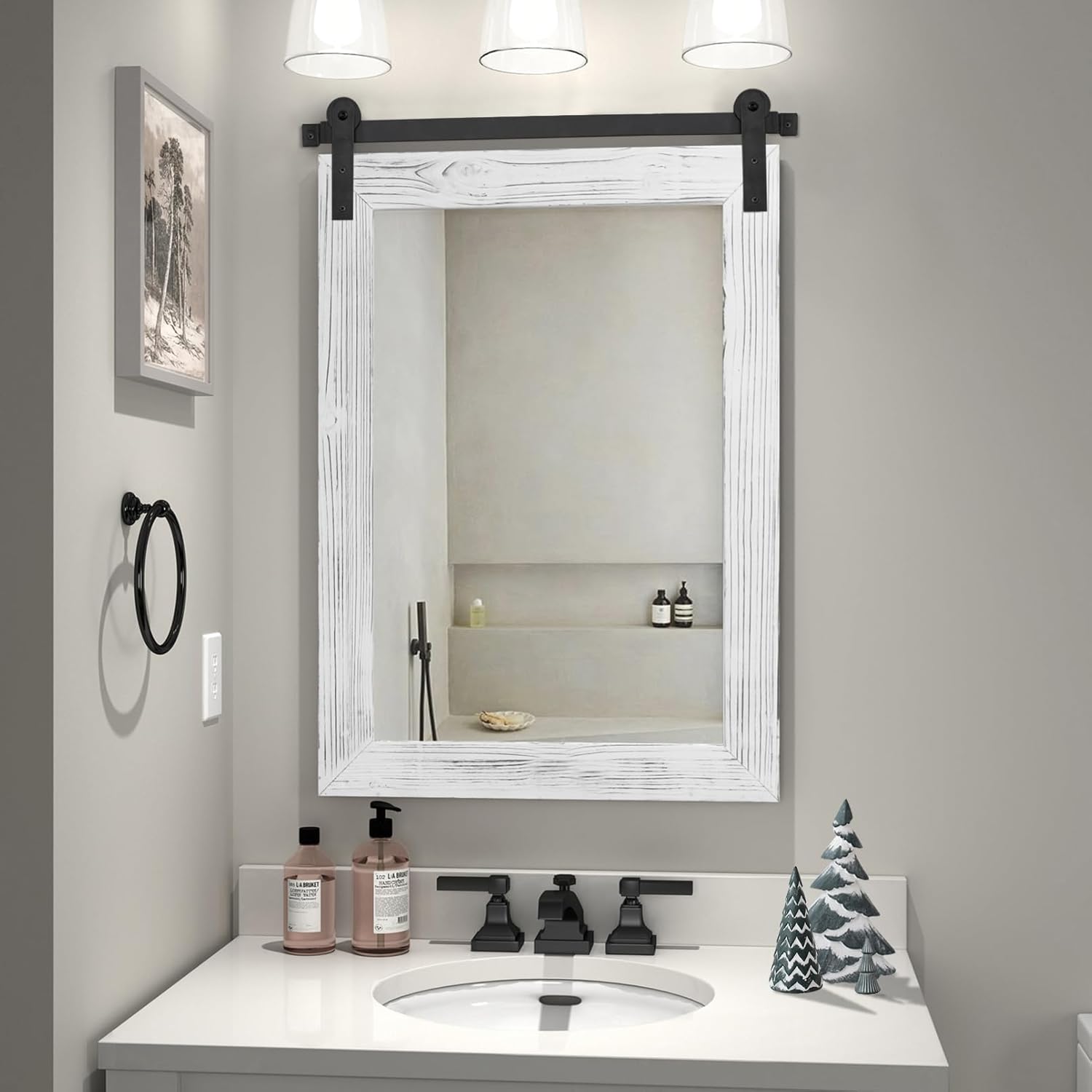 Over The Door Mirror by Mirror Basics – product image