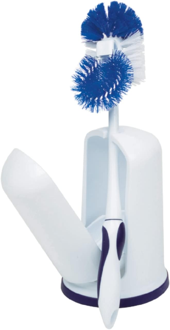 Rubbermaid Comfort Grip Toilet Bowl Brush and Caddy Set – product image