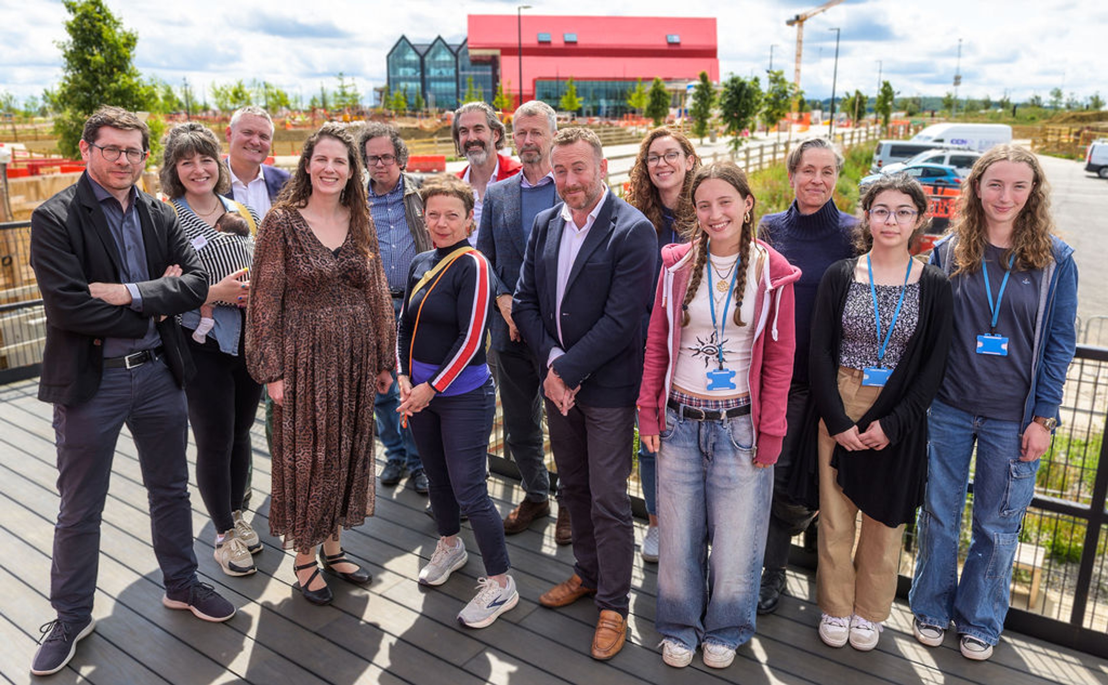 Members of Oxford North's Public Art Steering Group