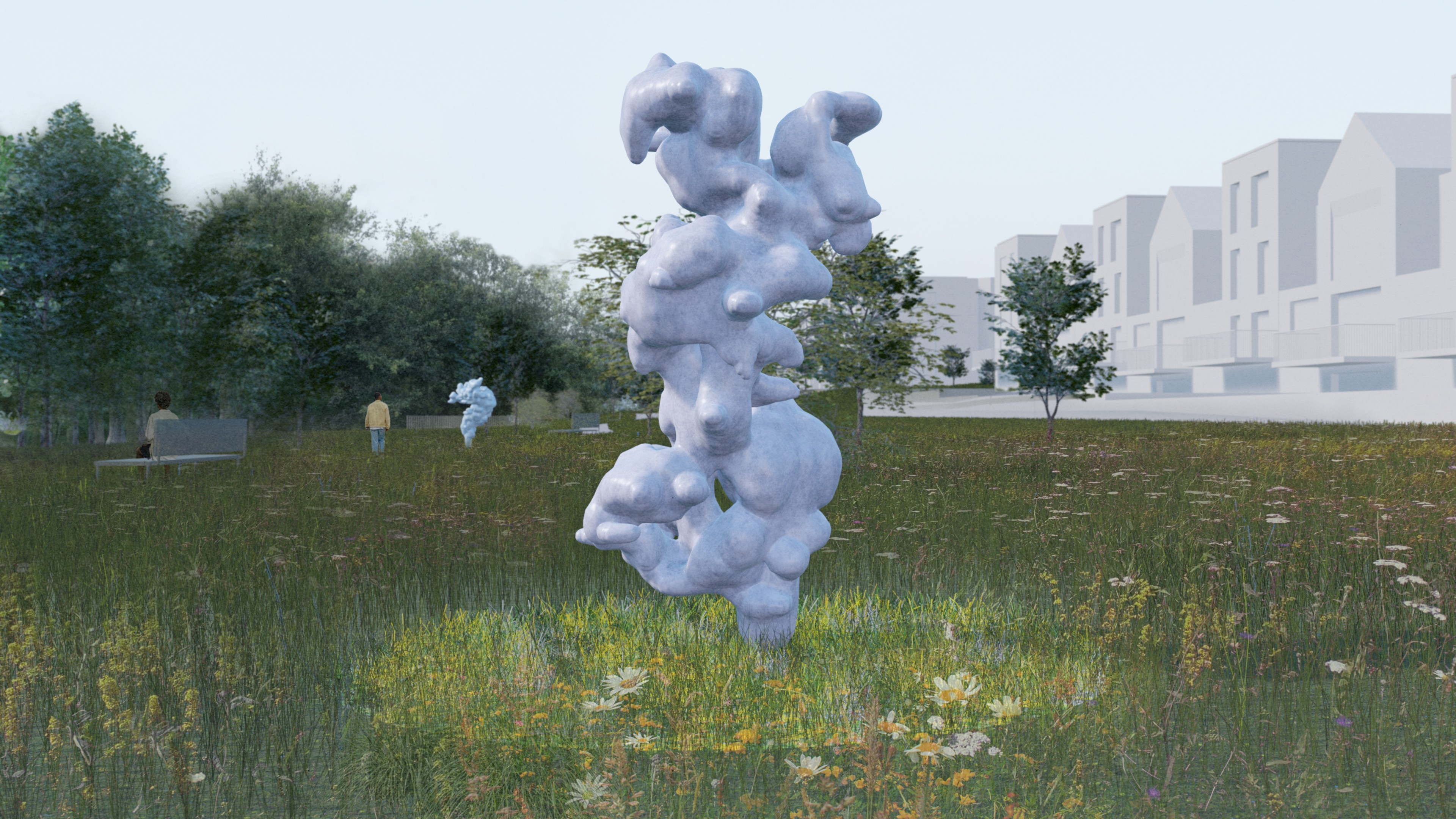 Public art plans unveiled at Oxford North’s Canalside Park to celebrate moths as essential pollinators