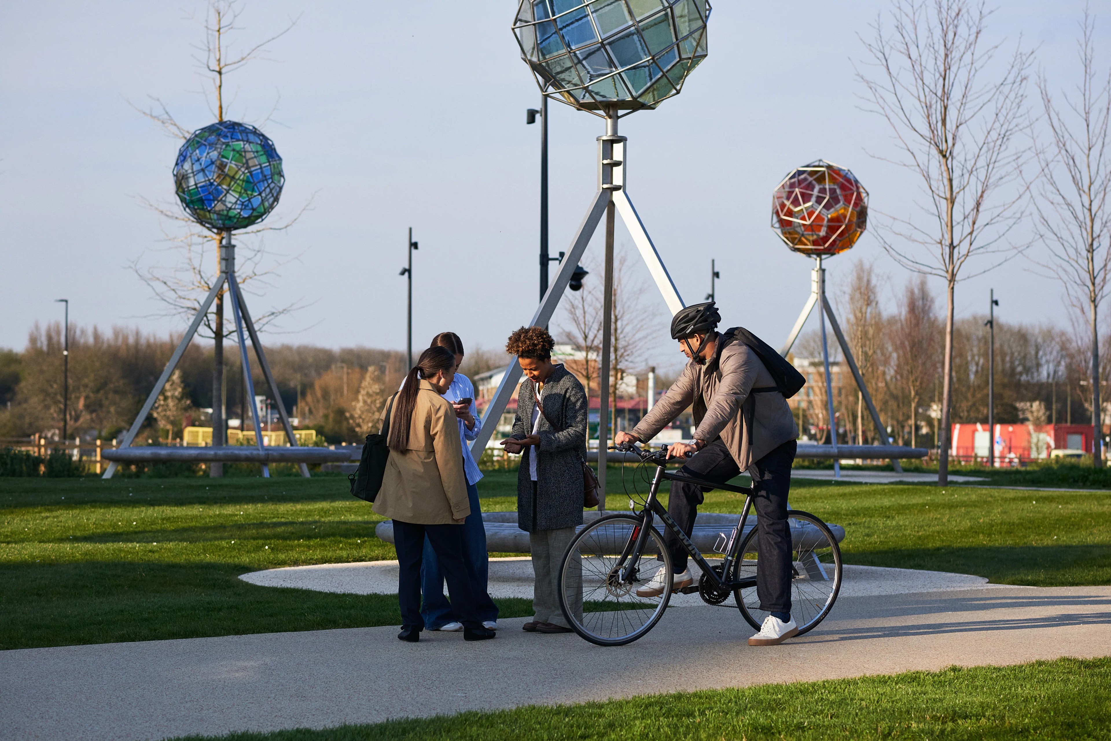 Oxford North's public art. 