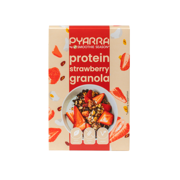 Strawberry Protein Granola