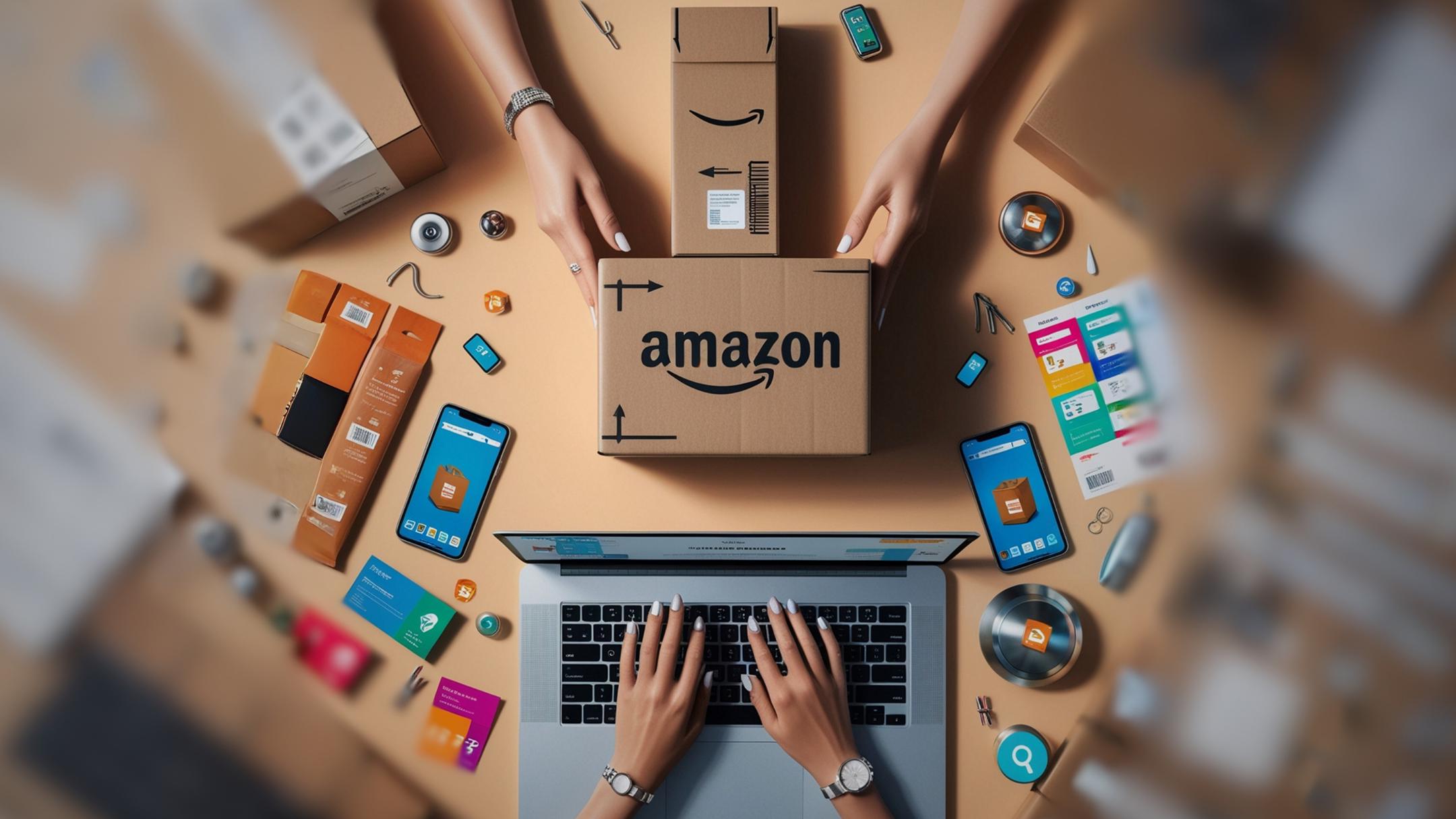 A shopper sharing products from a physical store by video