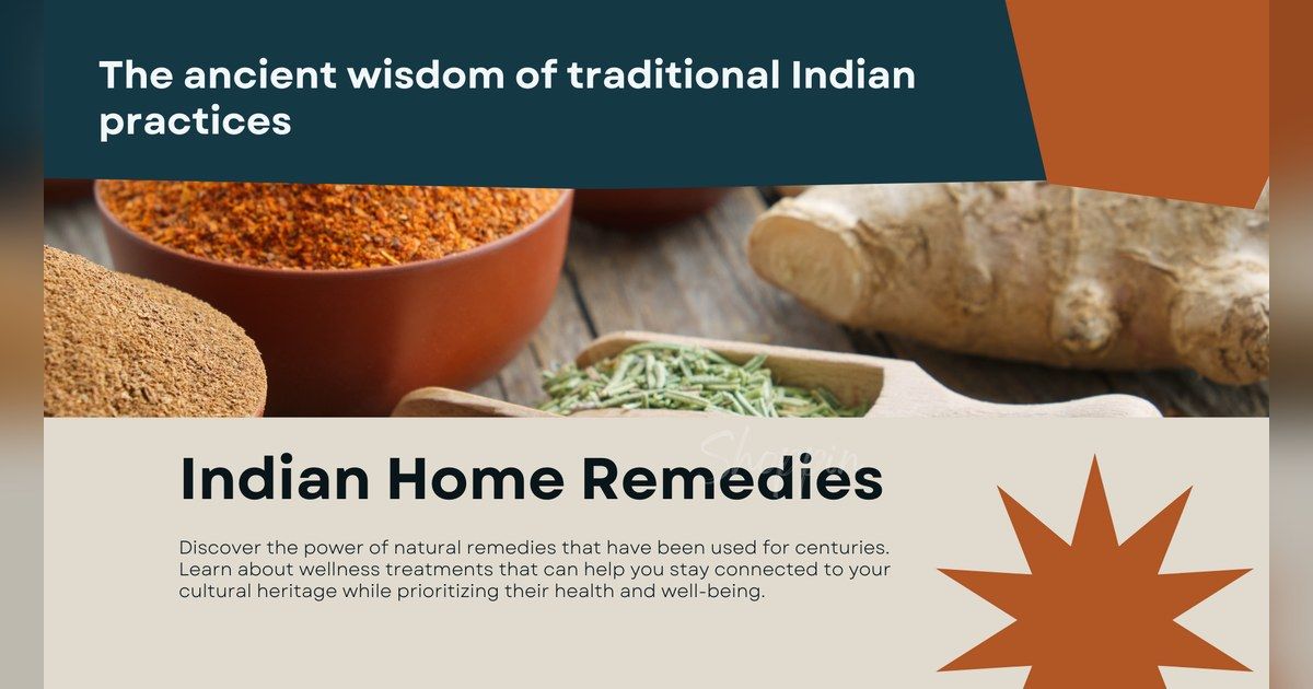 Traditional Indian spices and ingredients used in home remedies