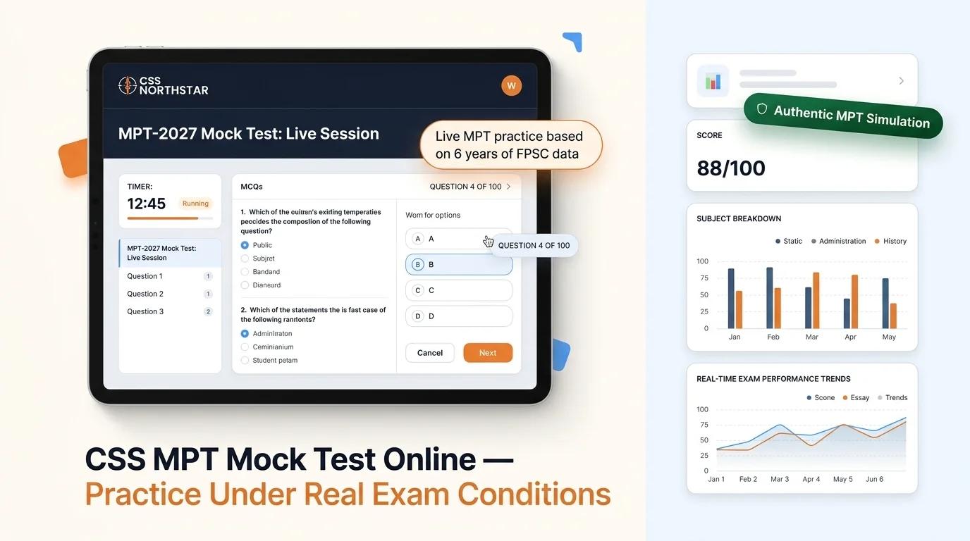 CSS MPT Mock Test Online