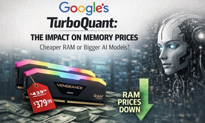 Google’s new TurboQuant causes RAM prices to drop 