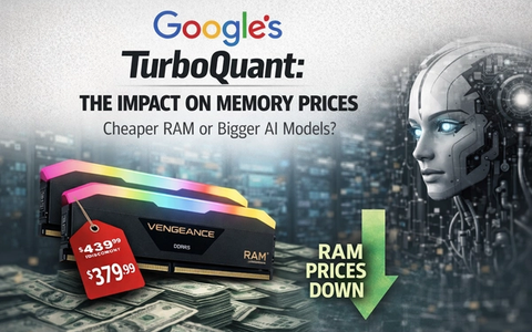 Google’s new TurboQuant causes RAM prices to drop 