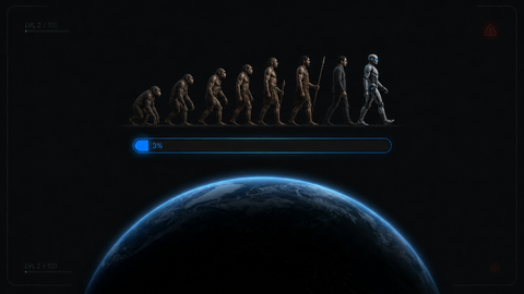 If life were a Video Game, what level would humanity be on?