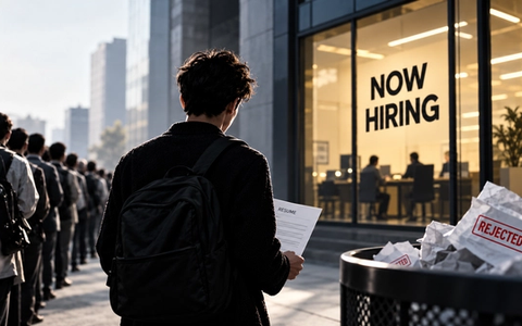 The Job market where nobody hires and nobody leaves
